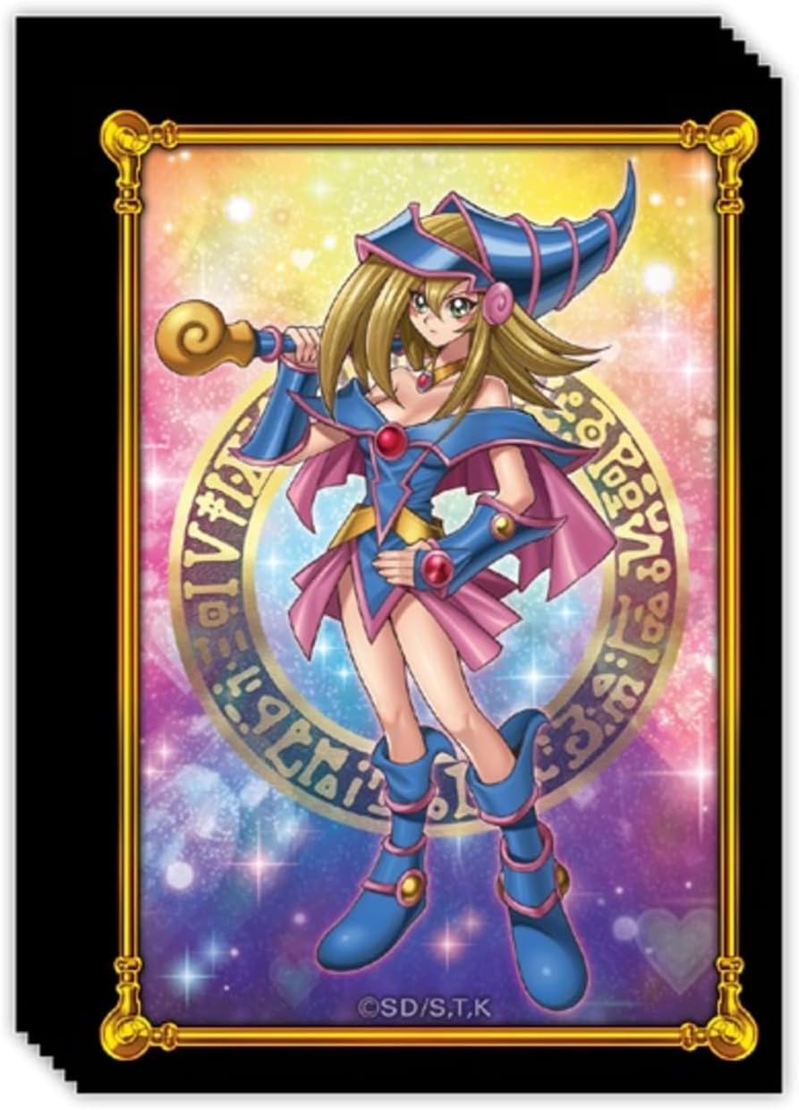 Yu-Gi-Oh! Dark Magician Girl Deck Protector Sleeves (50ct) – Tournament Legal, Official TCG Card Sleeves