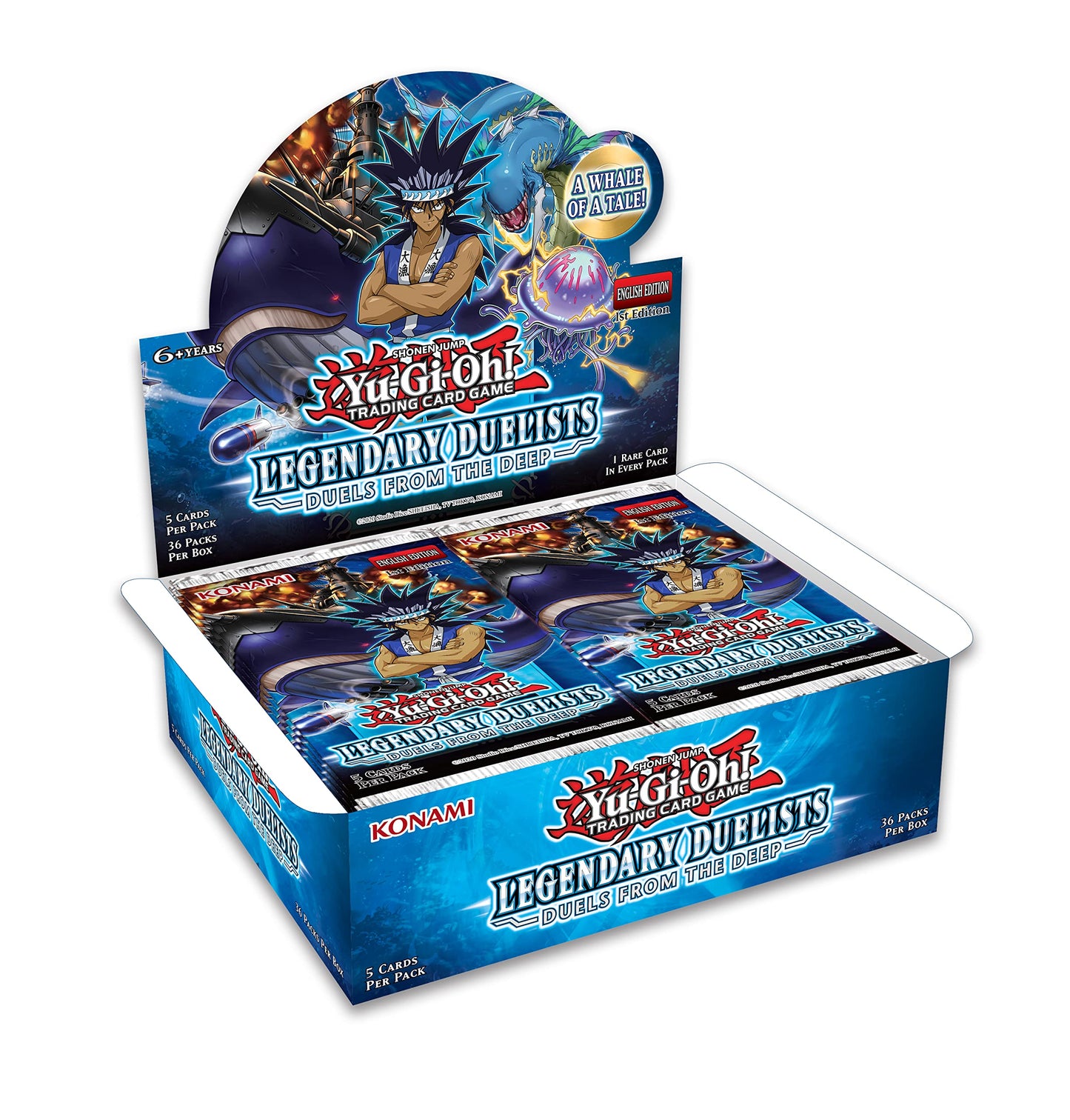 YU-GI-OH! LED9 Legendary Duelists: Duels from The Deep – Water Cards & Xyz