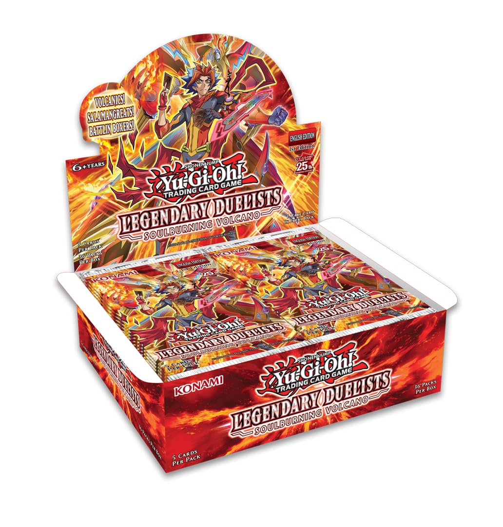 Yu-Gi-Oh! Legendary Duelists: Soulburning Volcano – 56-Card Booster Set
