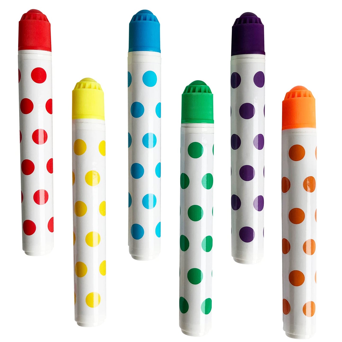 Yuanhe Bingo Daubers 6 Pack – Mixed Colors for Kids & Family Fun