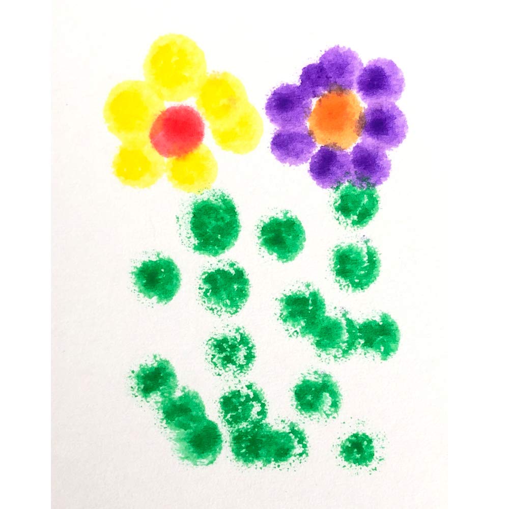 Yuanhe Bingo Daubers 6 Pack – Mixed Colors for Kids & Family Fun