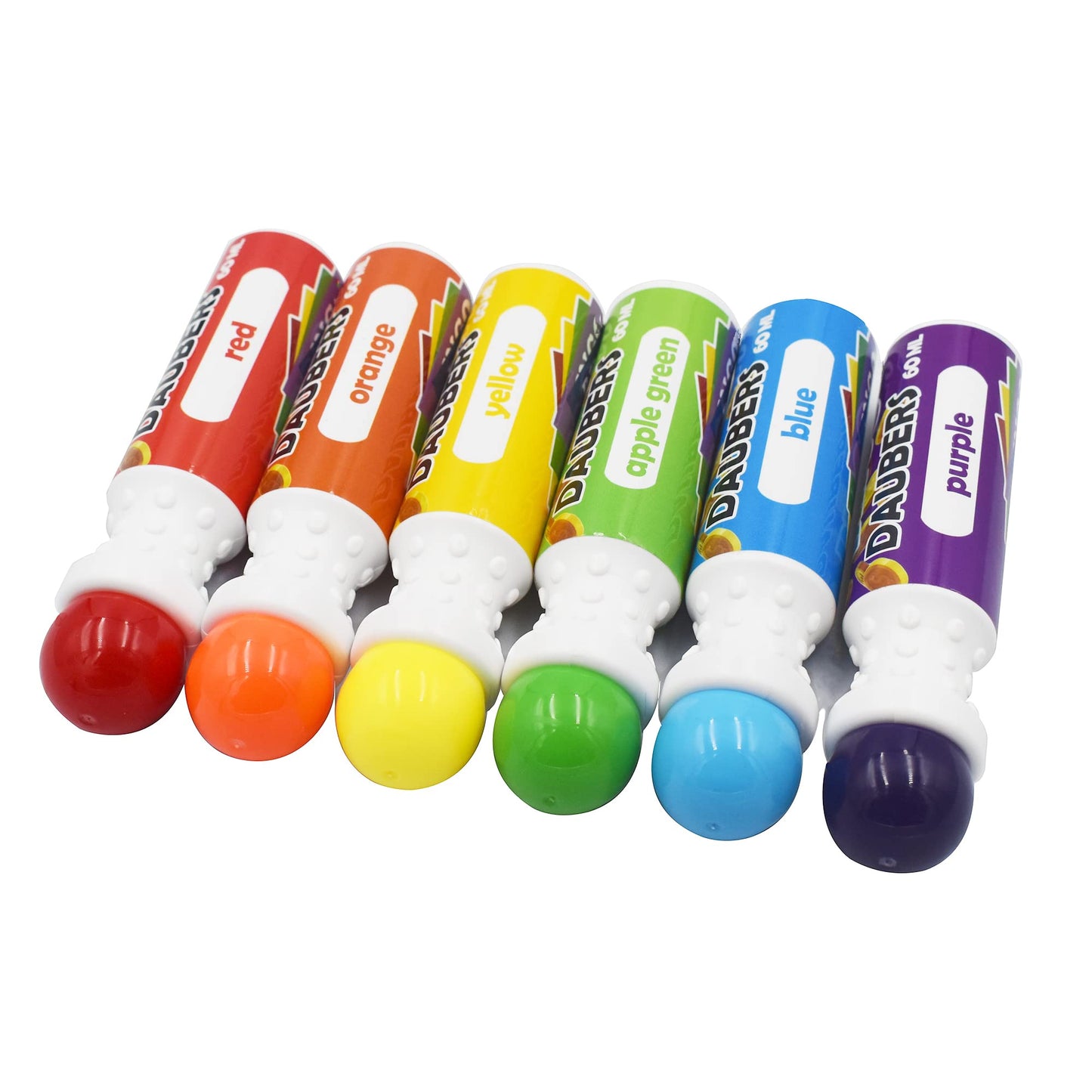 Yuanhe Bingo Daubers Dot Markers – Mixed Colors 6-Pack