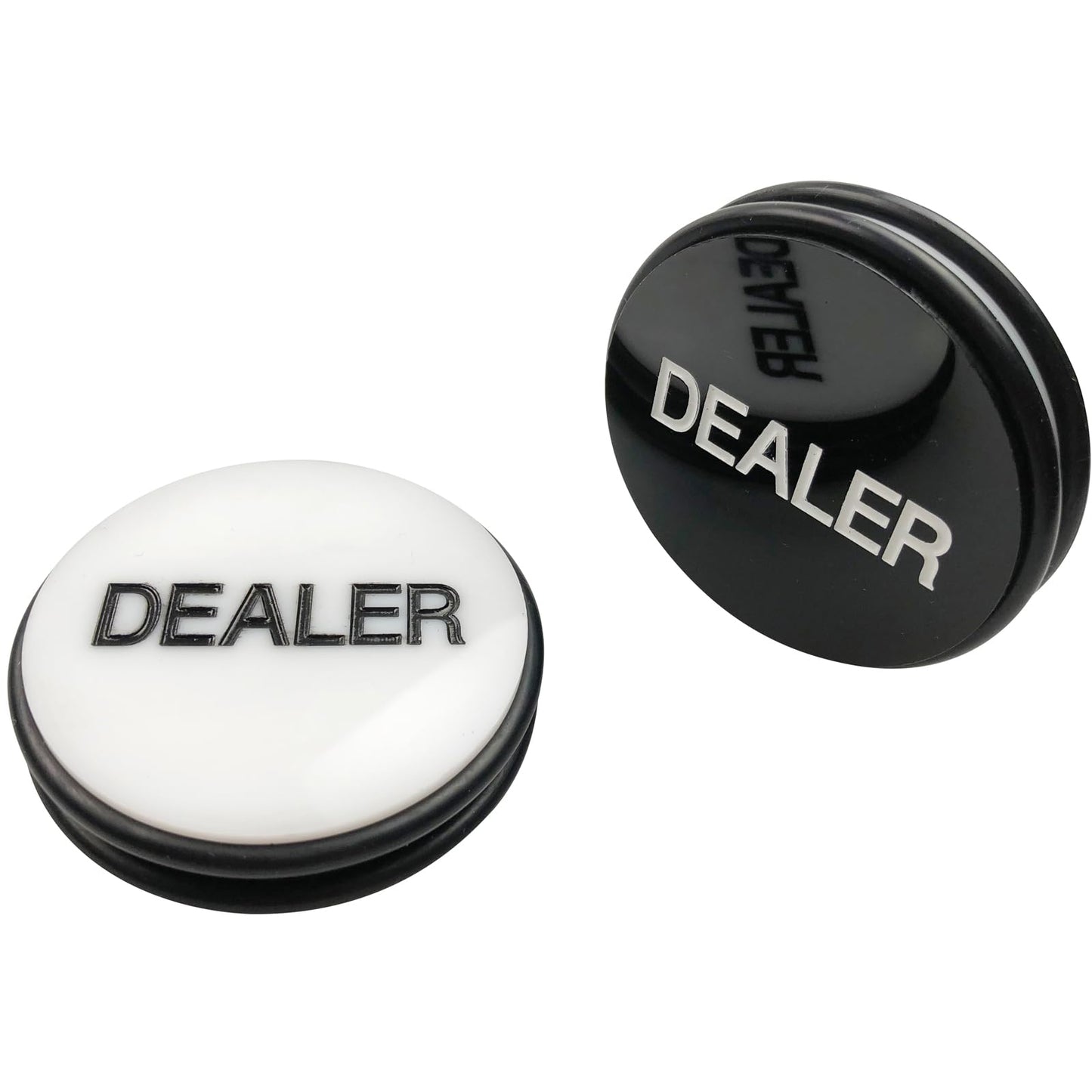 Yuanhe Casino Craps Dealer Button - 3-Inch Double-Sided Puck Markers for Poker, Texas Hold'em & Card Games