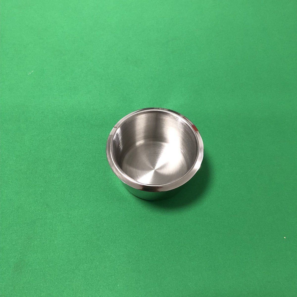 Yuanhe 10-Pack Stainless Steel Drop-In Cup Holder Inserts for Game Tables