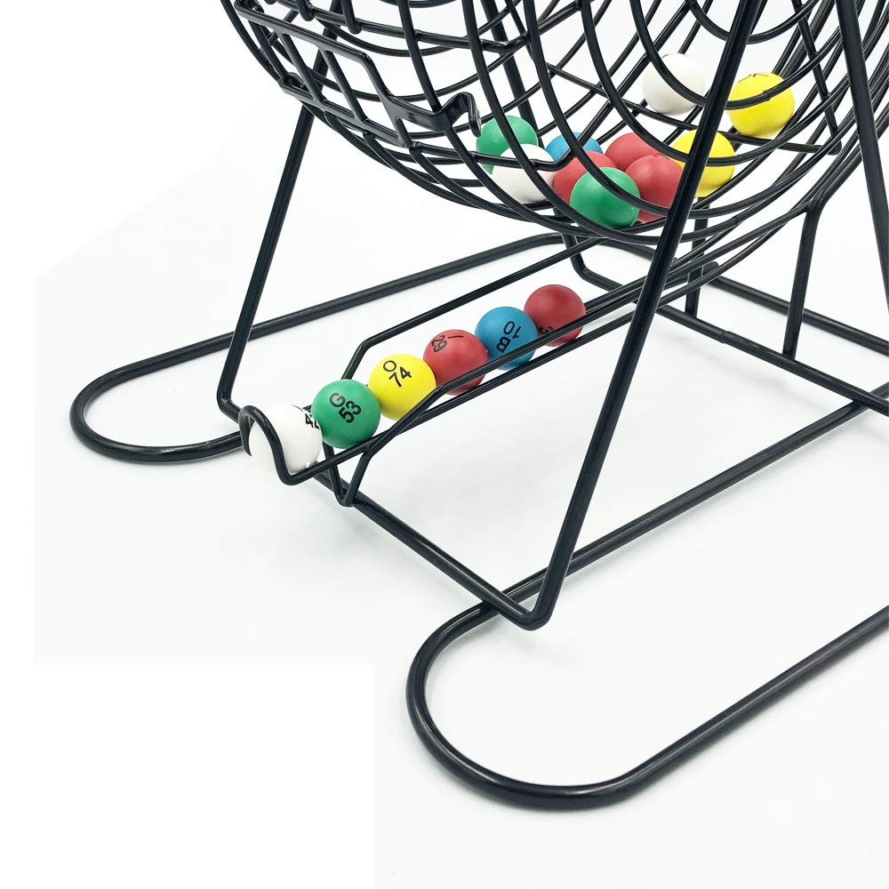 Yuanhe 0.8 Inch Bingo Balls – 75 Count for Jumbo Cages & Boards
