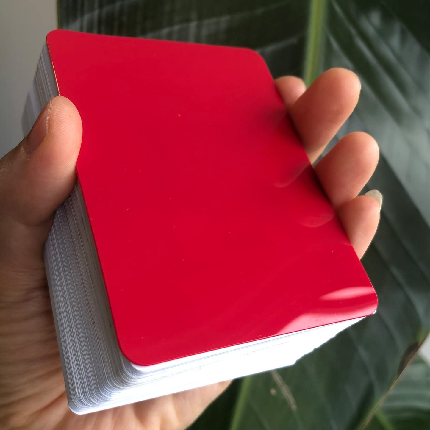 Yuanhe 10-pack Poker Cut Cards – Multi-Color Poker Size Cutting Cards for Home Games
