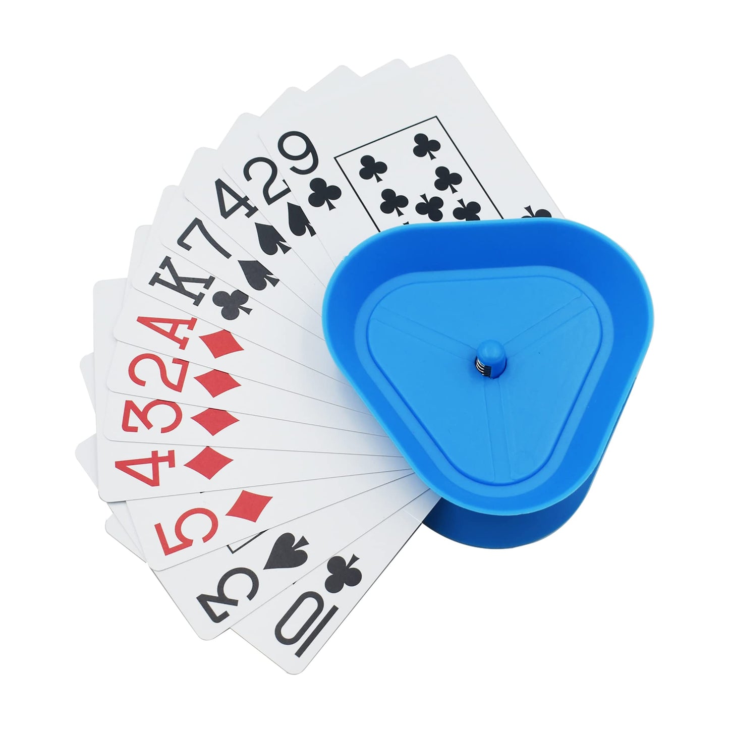 Yuanhe Triangle Hands-Free Card Holders – 4 Pack for Poker & Family Games