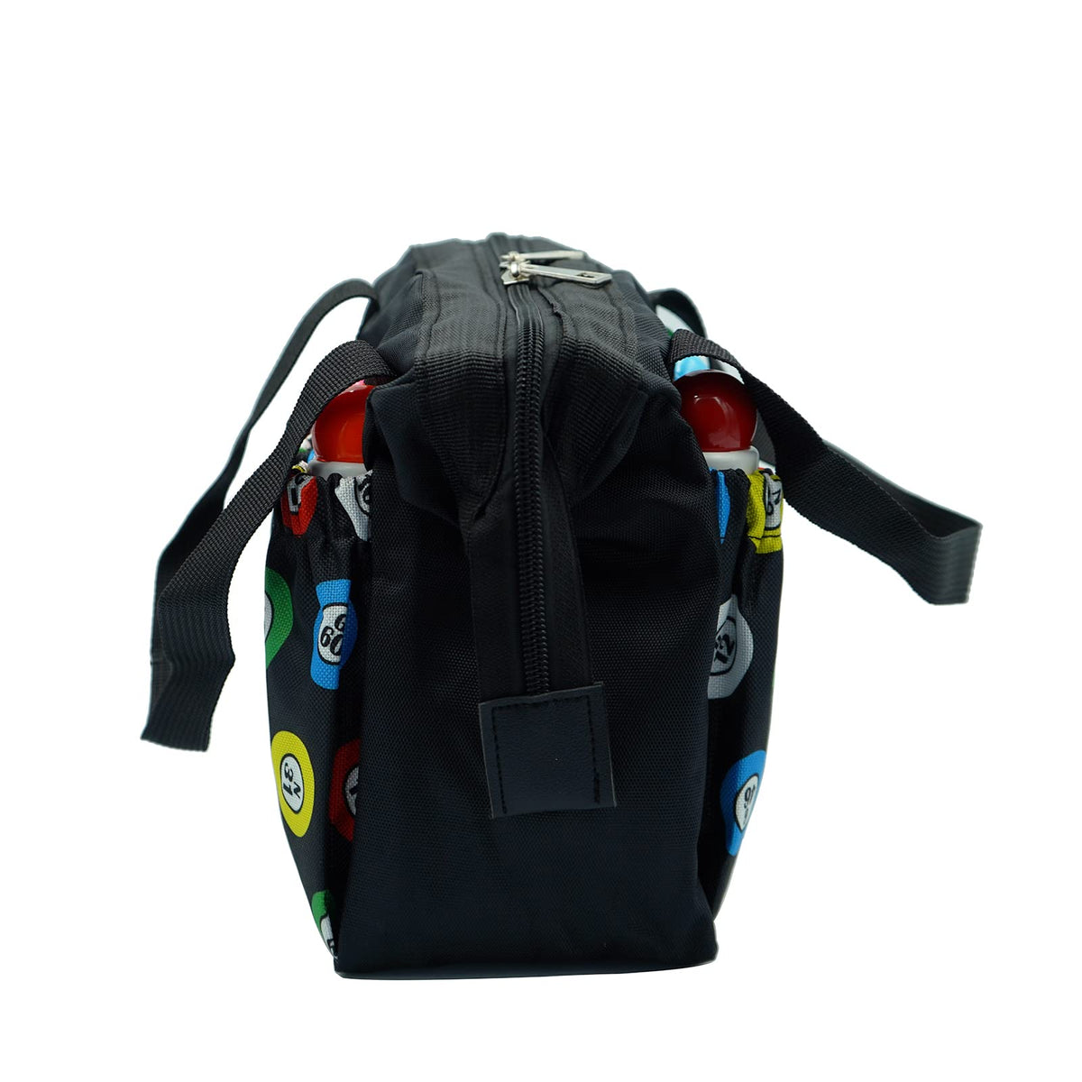 Yuanhe Bingo Dauber Bag with 6 Pockets – Black Waterproof Tote