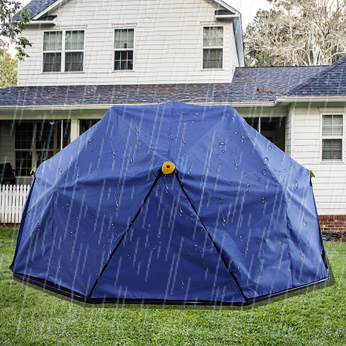 YuAnWe 10ft Dome Canopy Cover for Outdoor Play — UV-Resistant, Breathable, Washable