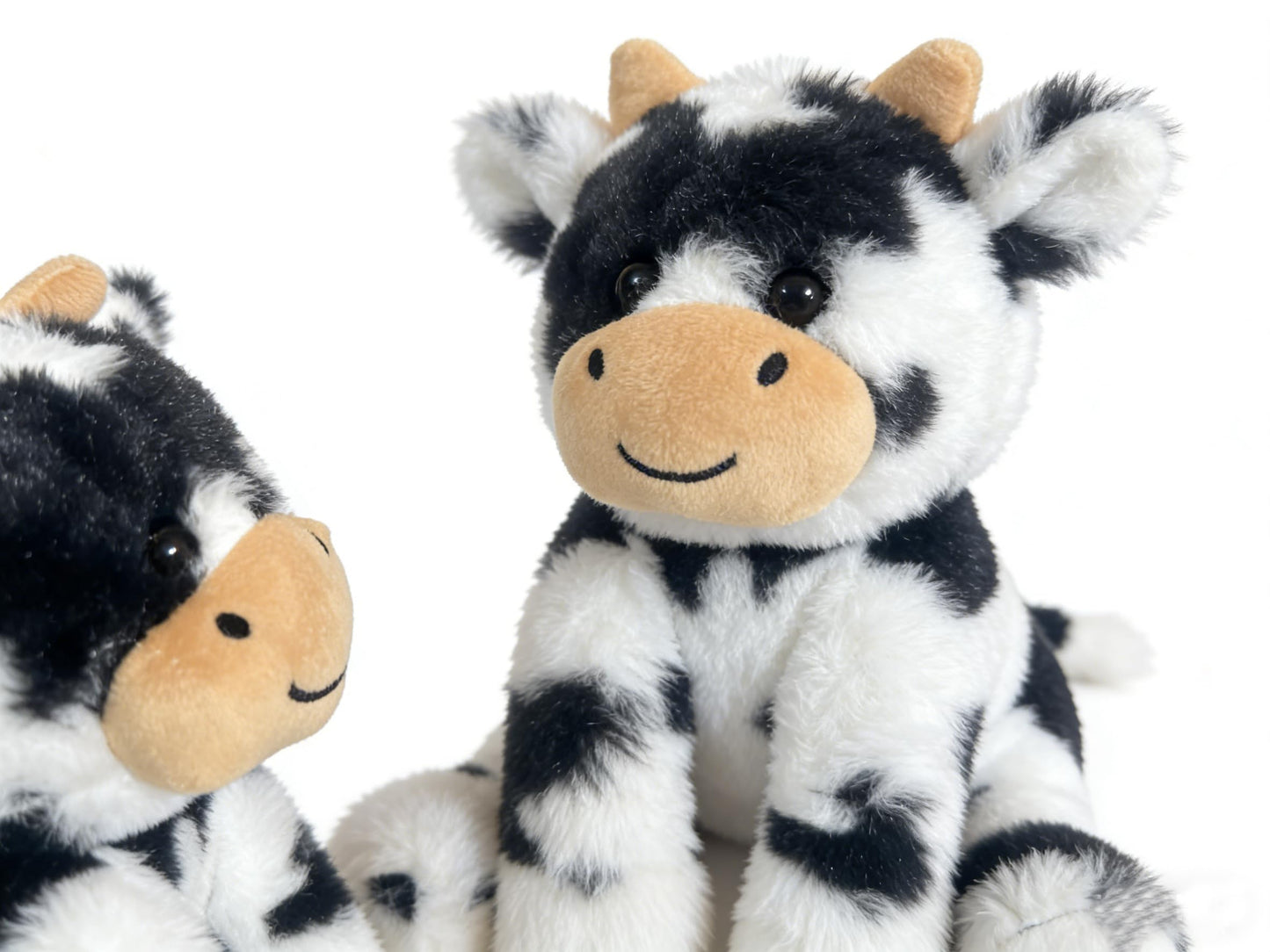 YUKOUQIAN Cute Cow Plush – 8-Inch Soft Stuffed Animal for Kids (Unique Patterns)