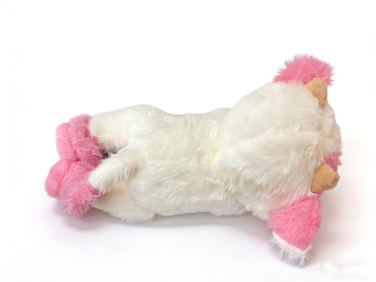 YUKOUQIAN Cow Plush Stuffed Animal Toy – 10-Inch Pink Soft Cuddle Doll for Kids