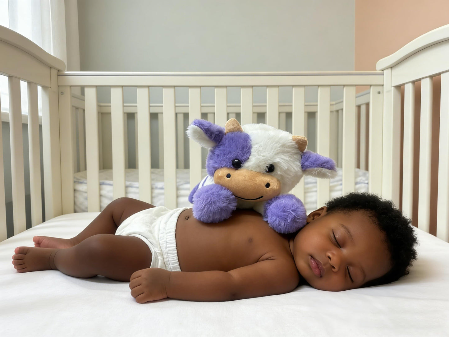 YUKOUQIAN 10-Inch Cute Cow Plush Toy for Girls & Boys | Soft Stuffed Animal