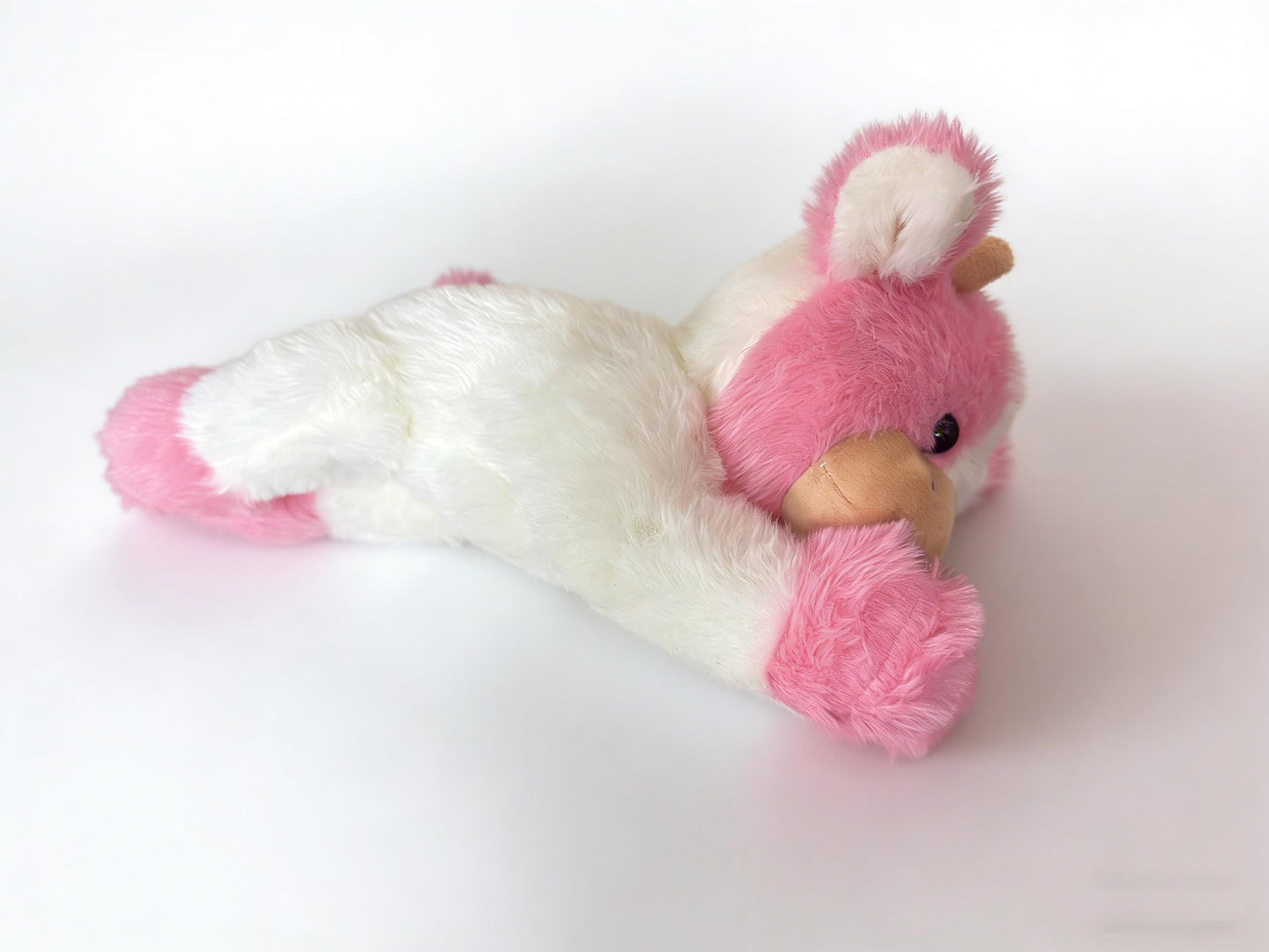 YUKOUQIAN Cow Plush Stuffed Animal Toy – 10-Inch Pink Soft Cuddle Doll for Kids