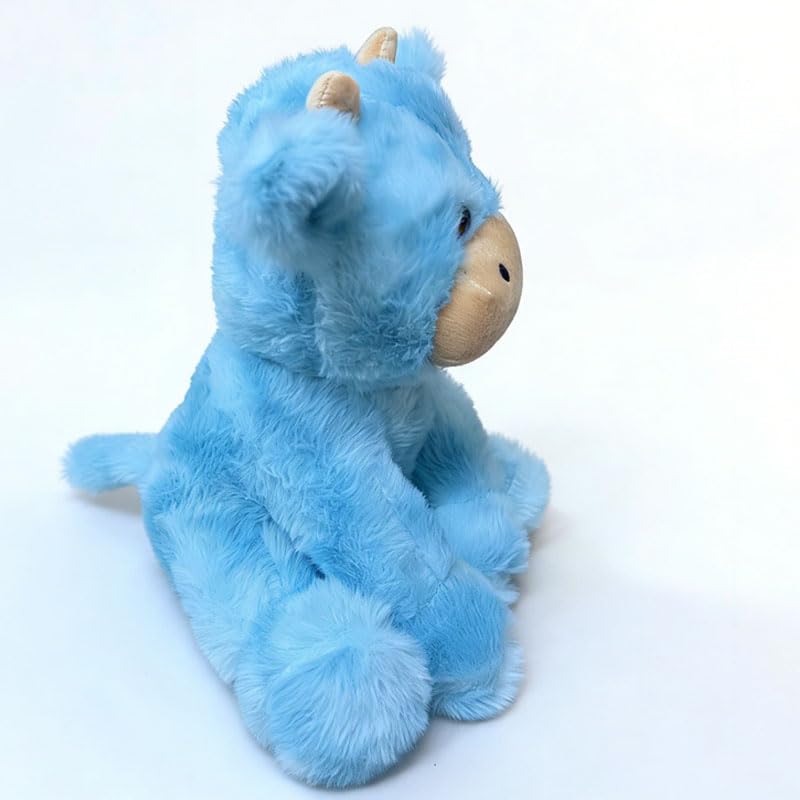 YUKOUQIAN Cute Cow Plush - 8 Inch CAI Blue | Soft Plush Toy for Kids
