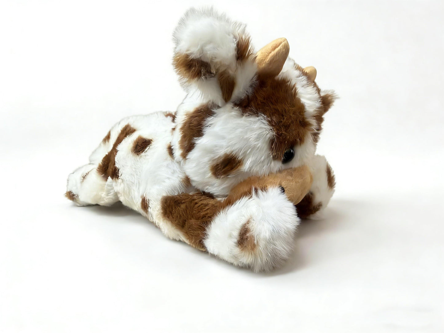 YUKOUQIAN Cute Cow Plush – 8" Soft Stuffed Animal for Kids, Unique Pattern Cow Doll