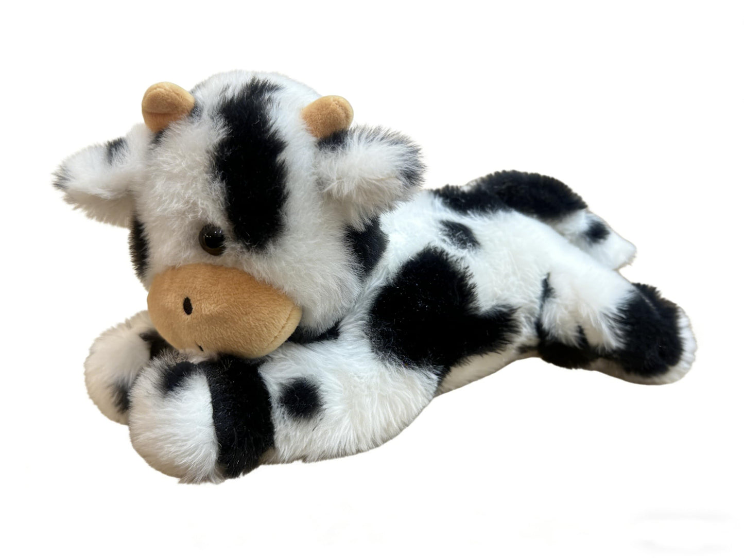 YUKOUQIAN Cute Cow Plush — 10-Inch Soft Stuffed Toy for Kids