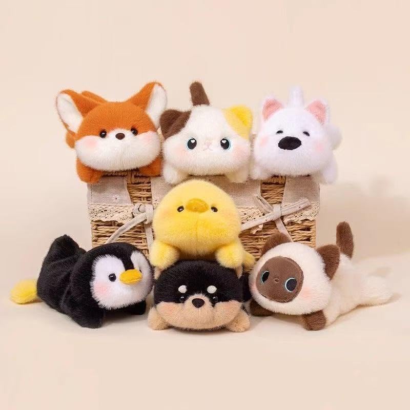 YUKOUQIAN 7-Inch Dog Stuffed Animal Plush – Soft Toy for Kids