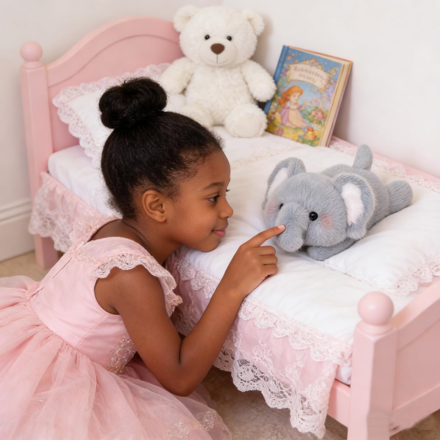 YUKOUQIAN Elephant Plush – 7-8 Inch Cute Stuffed Animal for Kids | Soft Plush Gift