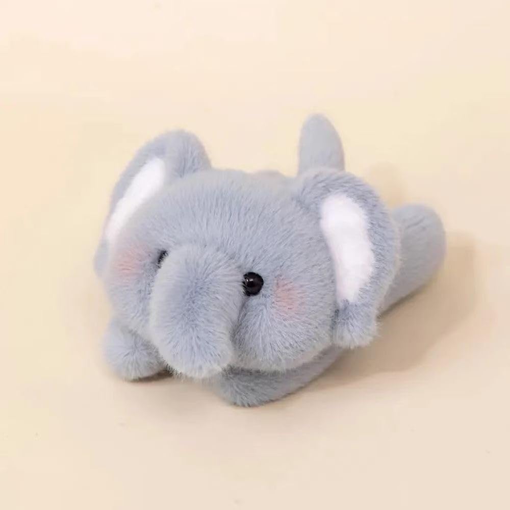 YUKOUQIAN Elephant Plush – 7-8 Inch Cute Stuffed Animal for Kids | Soft Plush Gift