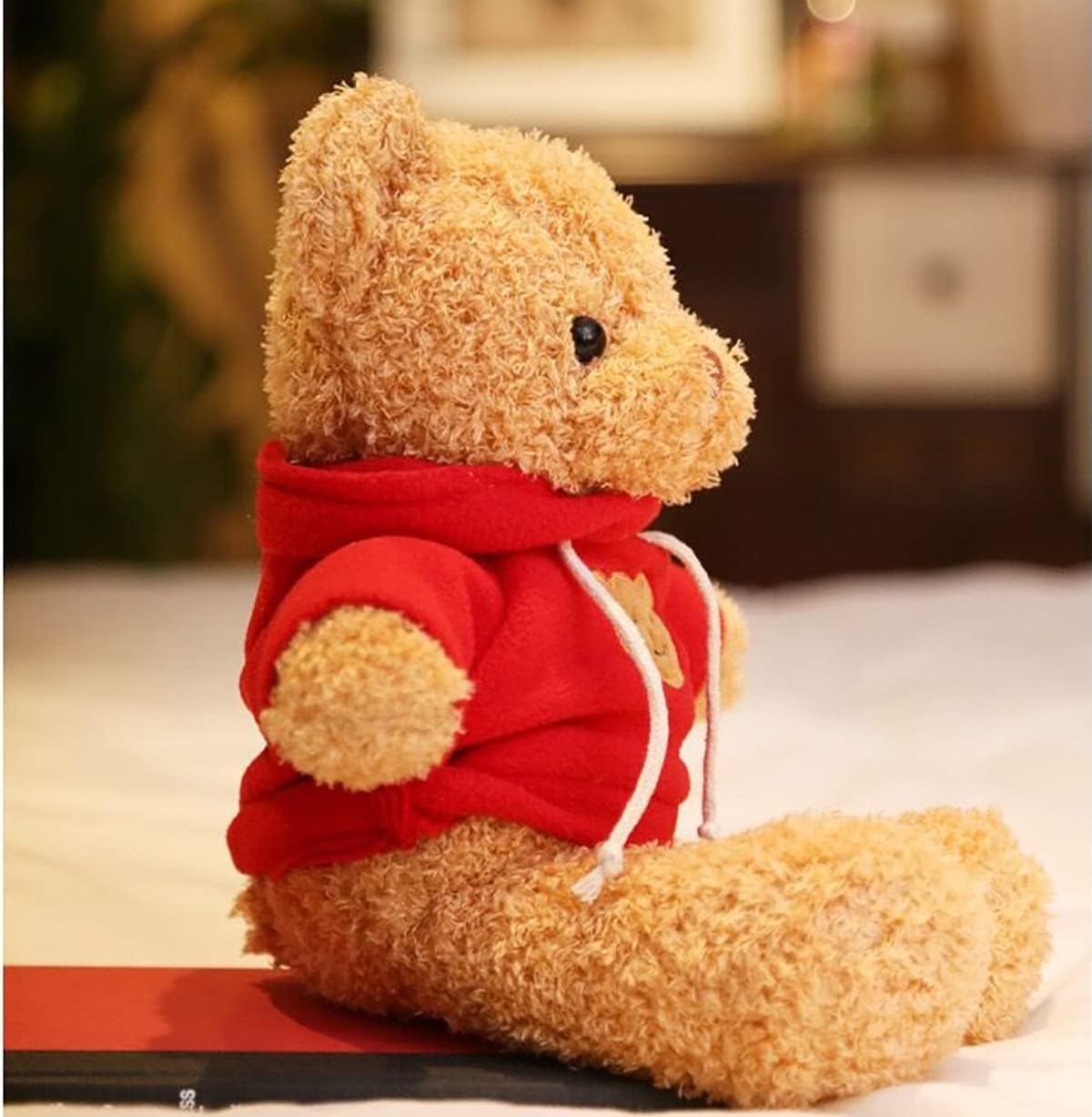 YUKOUQIAN 36in Red Teddy Bear Plush - Soft Plush Toy for Kids, Birthdays & Holidays