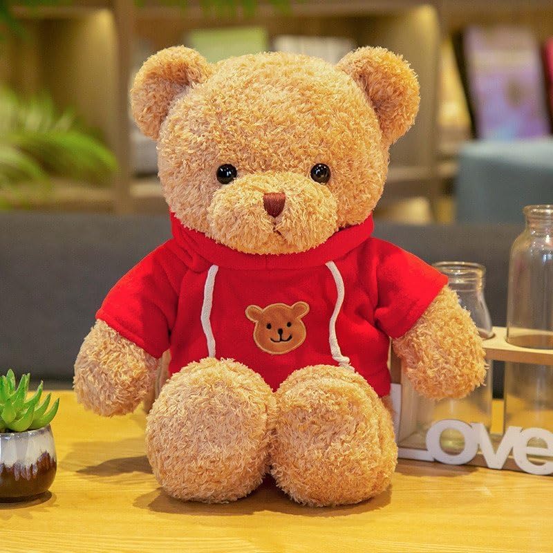 YUKOUQIAN Teddy Bear Plush 27in Red – Soft Stuffed Animal Gift for Kids