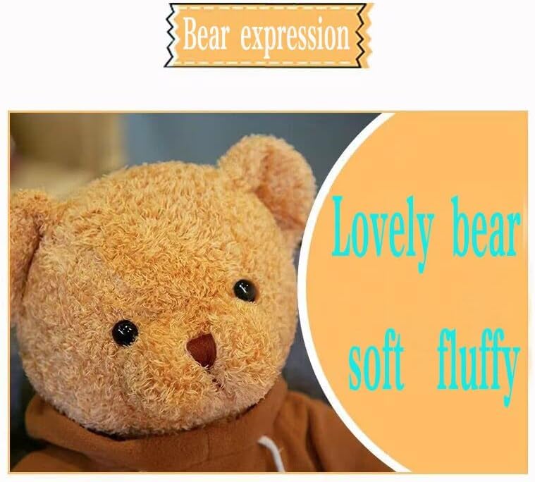 YUKOUQIAN Teddy Bear 36in Plush Toy – Soft Stuffed Animal Gift for Kids