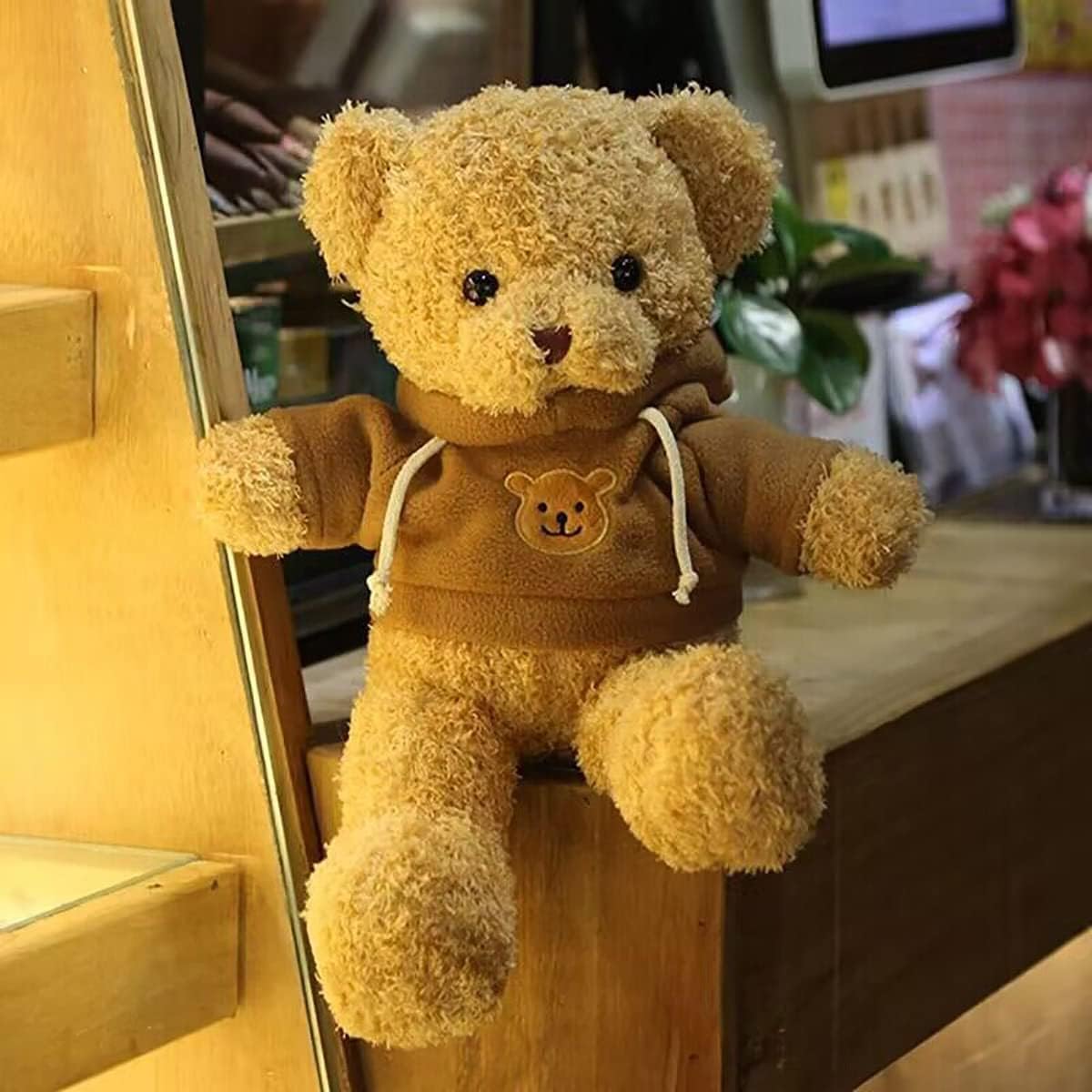 YUKOUQIAN Teddy Bear 36in Plush Toy – Soft Stuffed Animal Gift for Kids