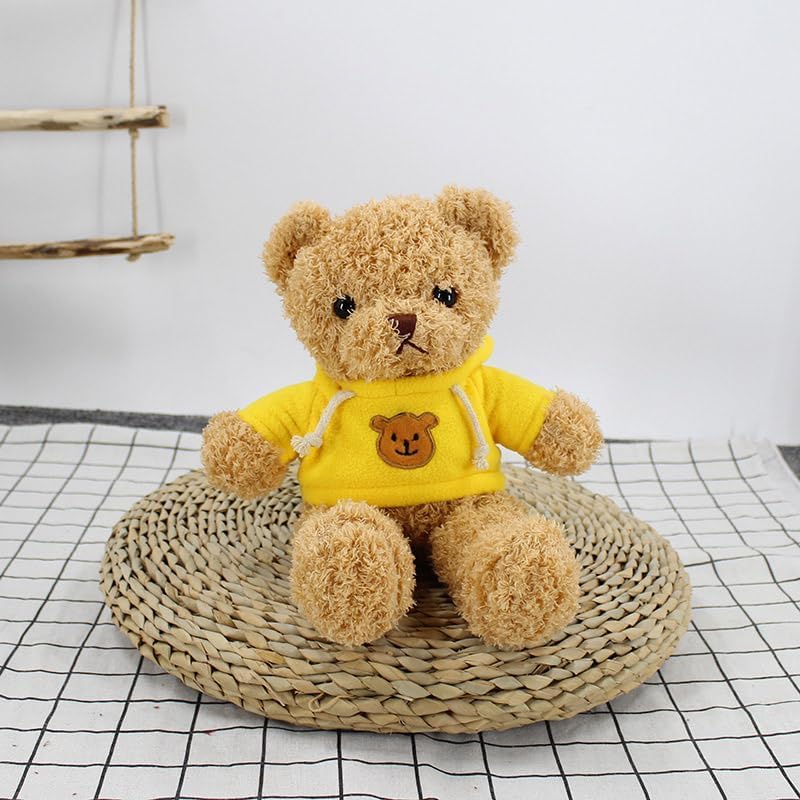 YUKOUQIAN 27-Inch Teddy Bear Plush Toy – Soft Yellow Bear for Kids, Gift