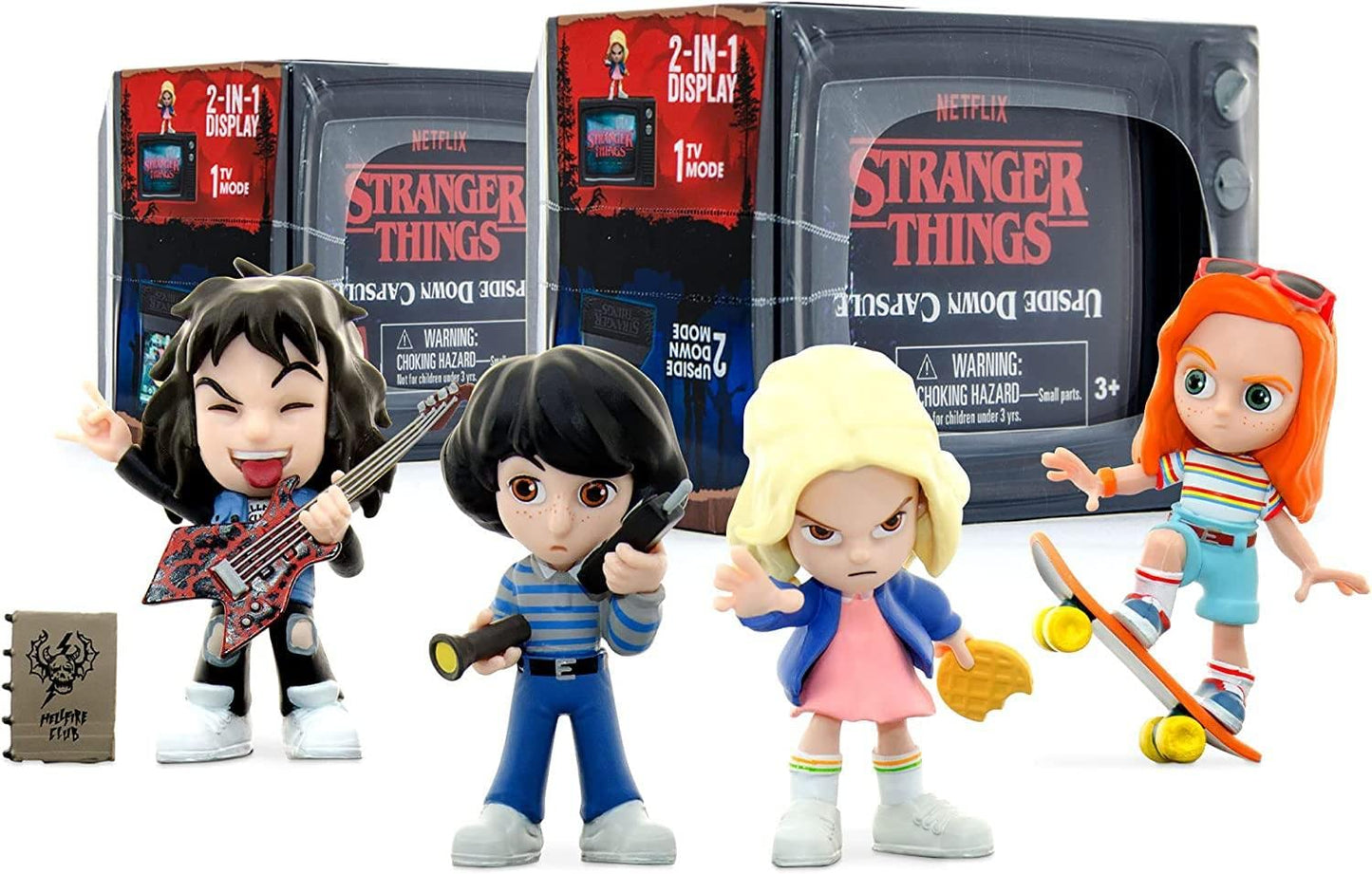 YuMe Stranger Things Blind Box 2 Pack – Upside Down Capsule Series 1 Figures & Accessories