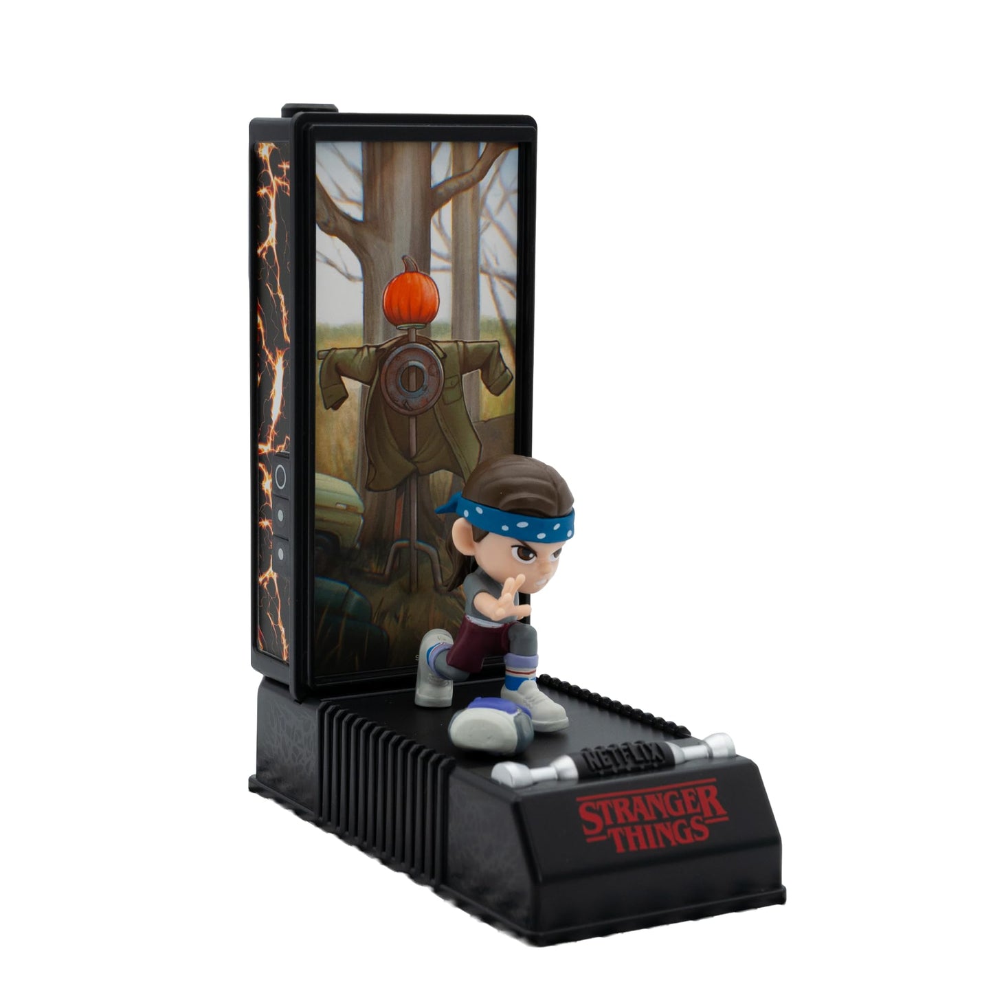 YuMe Stranger Things Walkie Talkie Collectible – Series 3, 8 Hawkins Characters & Display Stand