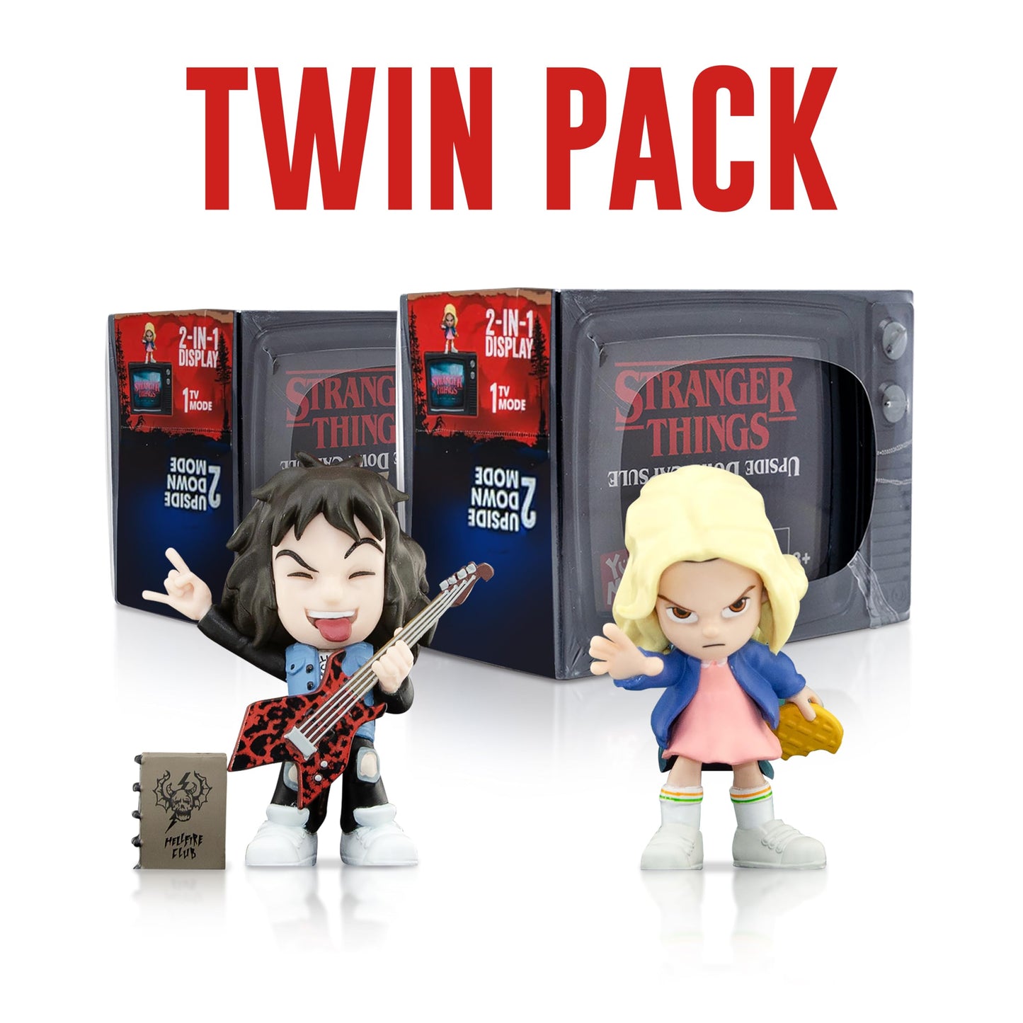 YuMe Stranger Things Blind Box 2 Pack – Upside Down Capsule Series 1 Figures & Accessories