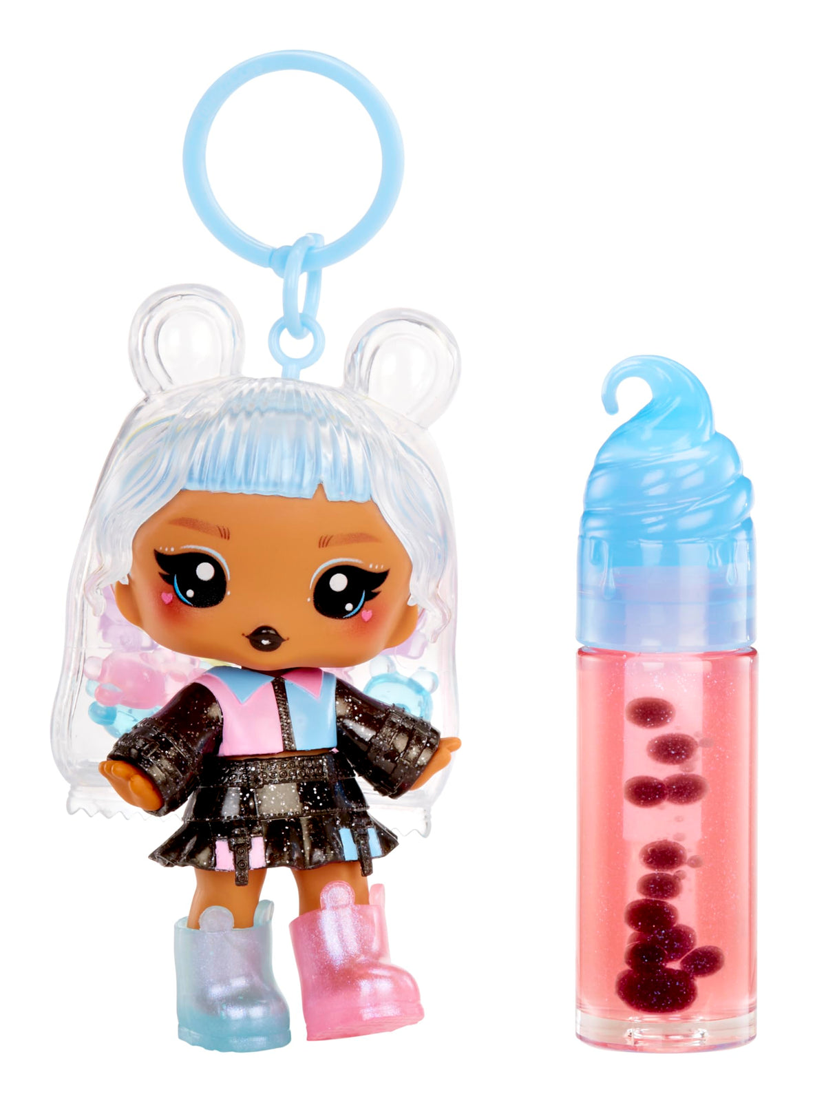 Yummiland Sour Sweeties Lip Gloss Doll — DIY Lava Lip Gloss Kit + Keychain