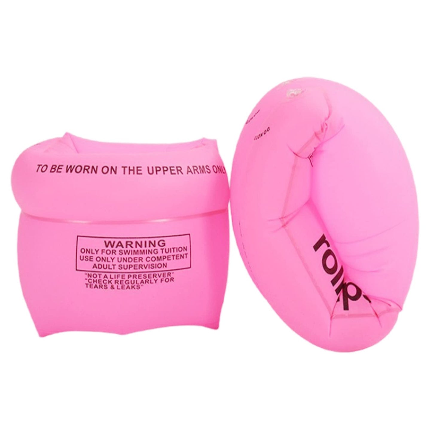 YUNLOVXEE Arm Floaties – 2-4 Pack for Kids & Adults (Pink) | Swim Rings