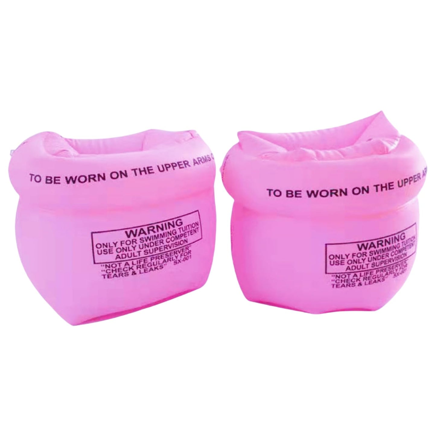 YUNLOVXEE Arm Floaties for Kids & Adults | 2-4 Pack Pink Inflatable Swim Rings