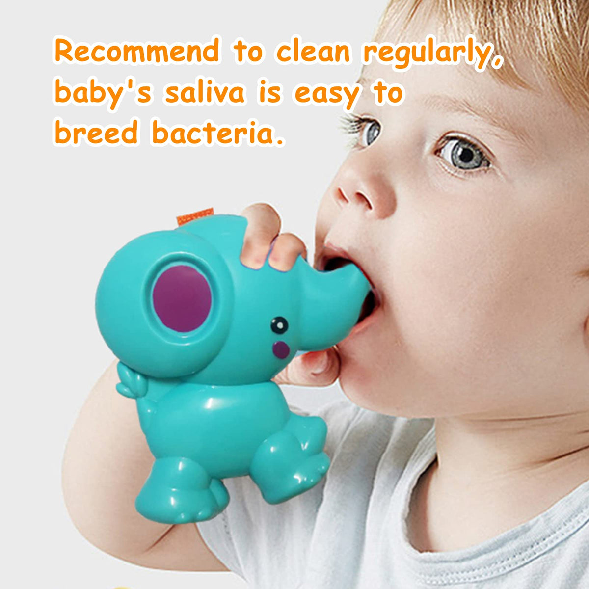 YUNLOVXEE Baby Toys 4-Pack - Cartoon Animal Hanging Rattles for Stroller, Car Seat & Crib