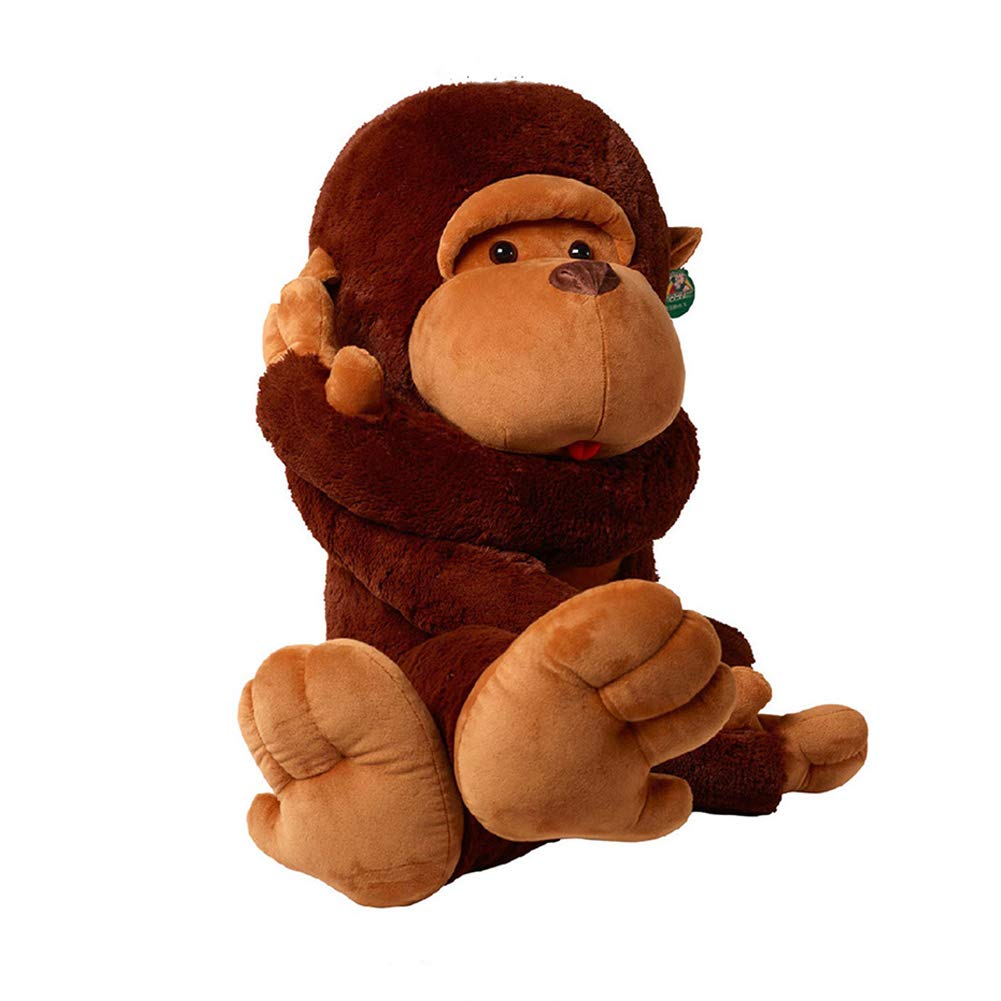 YunNasi Large Stuffed Monkey — 31.5-Inch Giant Plush Toy for Kids and Girlfriends