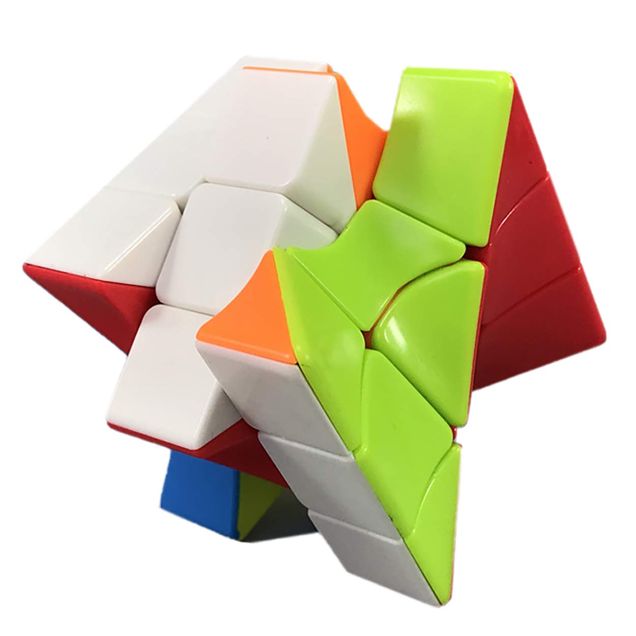YunTeng Cube Twist 3x3 Stickerless Speed Cube – Vivid Color Puzzle Toy