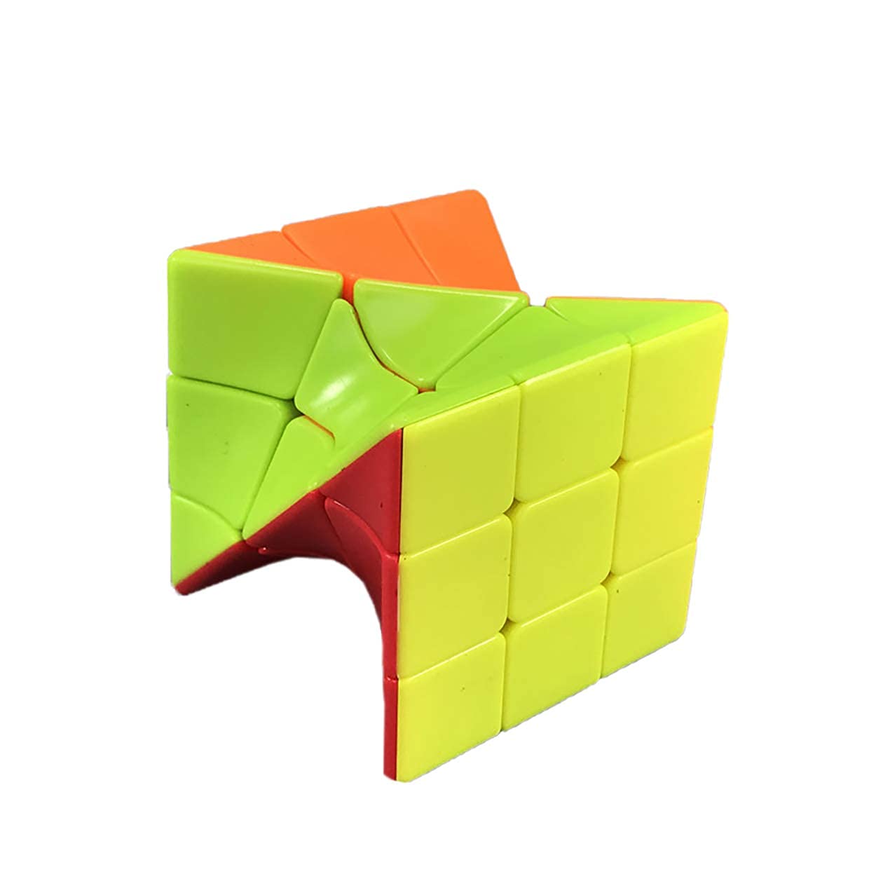 YunTeng Cube Twist 3x3 Stickerless Speed Cube – Vivid Color Puzzle Toy