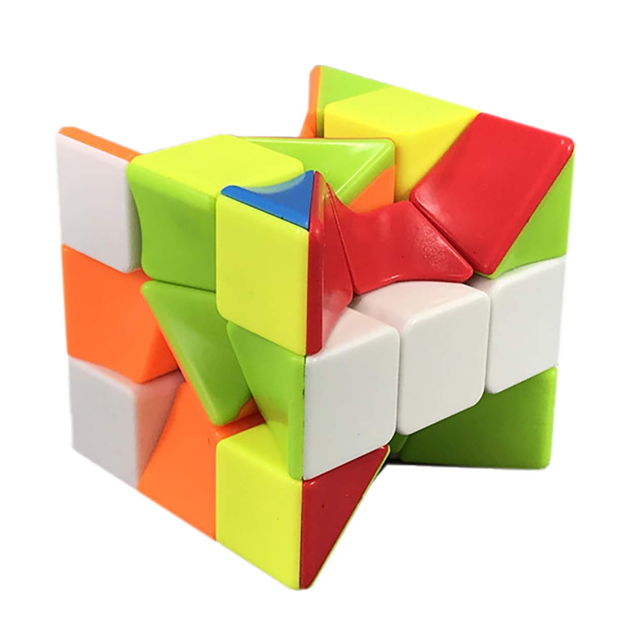 YunTeng Cube Twist 3x3 Stickerless Speed Cube – Vivid Color Puzzle Toy