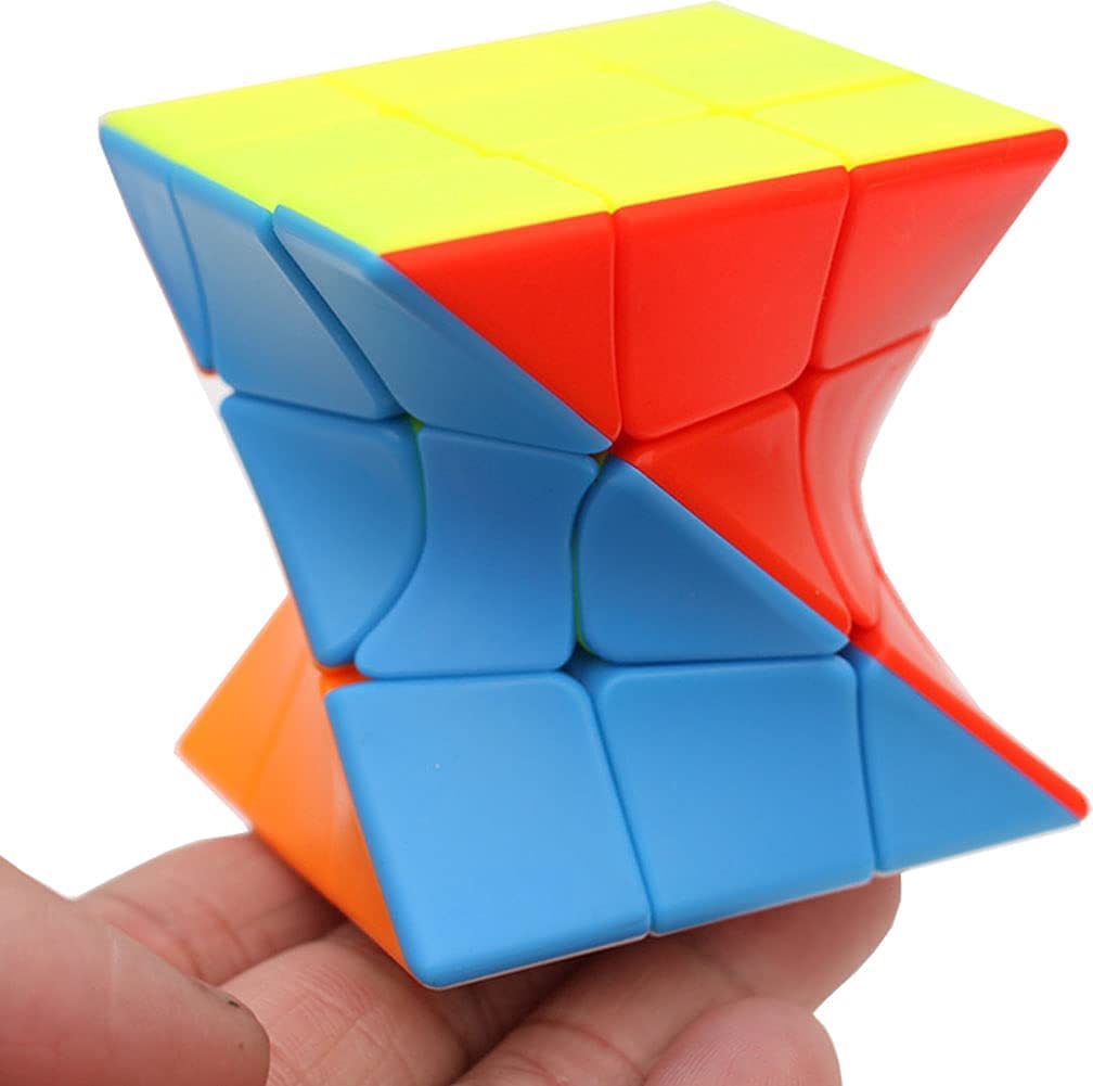 YunTeng Cube Twist 3x3 Stickerless Speed Cube – Vivid Color Puzzle Toy