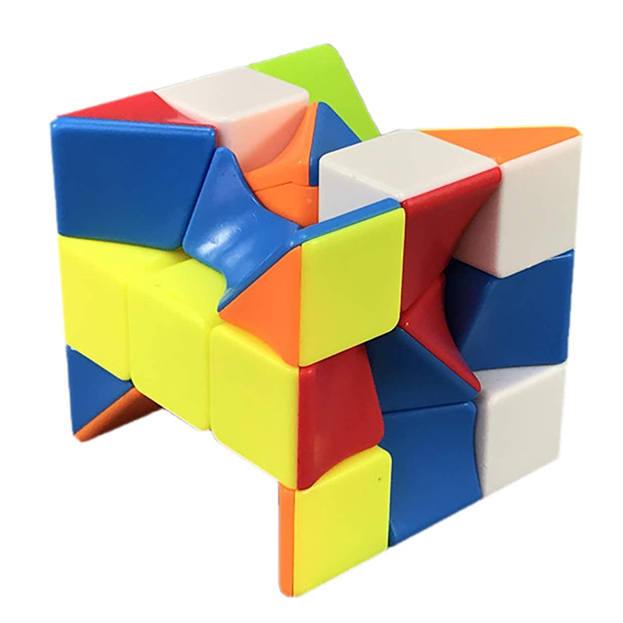 YunTeng Cube Twist 3x3 Stickerless Speed Cube – Vivid Color Puzzle Toy