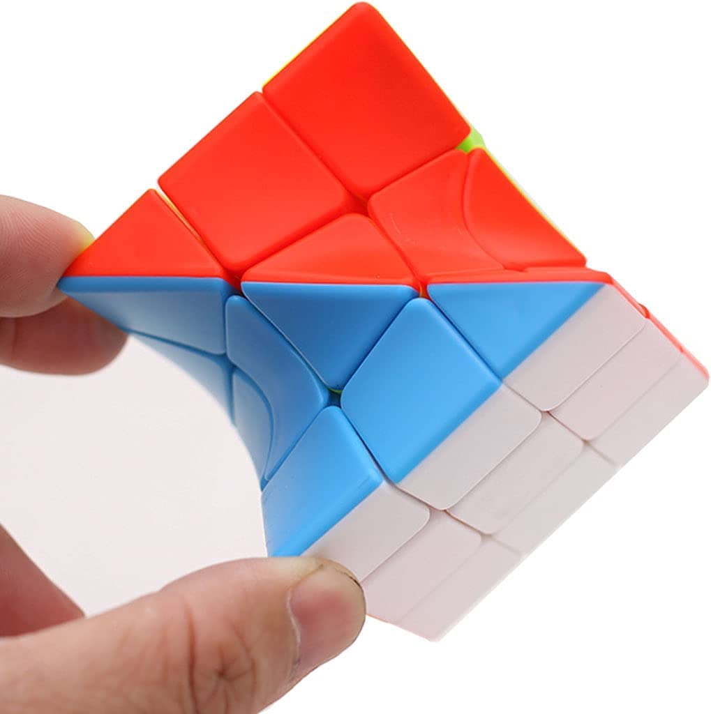 YunTeng Cube Twist 3x3 Stickerless Speed Cube – Vivid Color Puzzle Toy