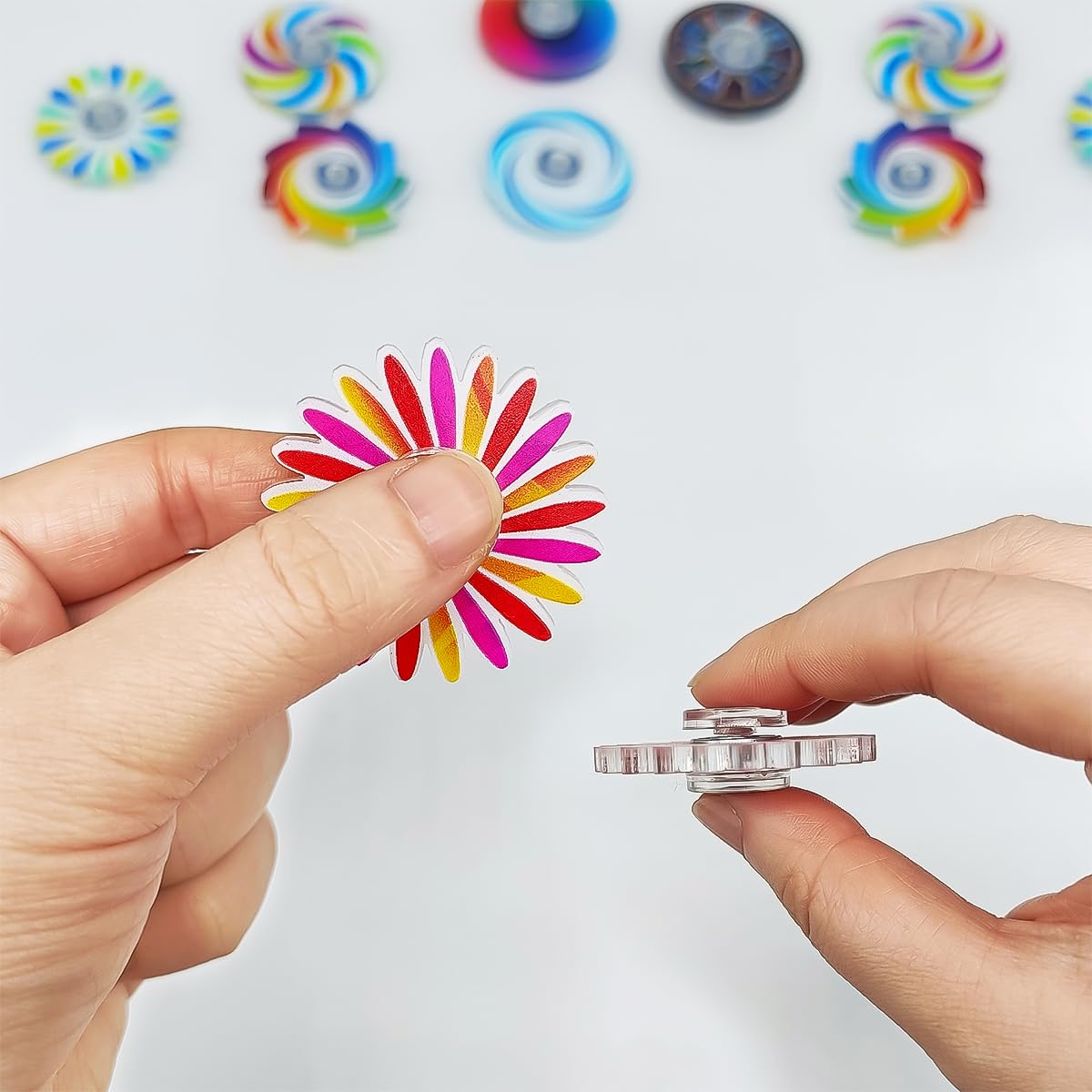 YXOTJHS 24-Pack Valentines Day Fidget Spinner Cards for Kids - Classroom Exchange