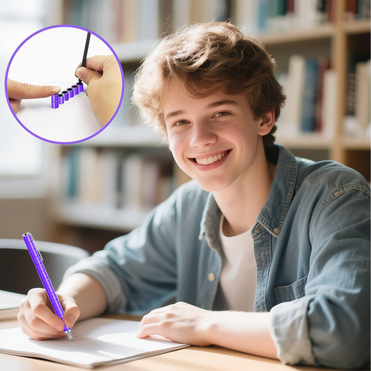 YYMHMF Fidget Pen – Multifunction Writing & Fidget Gadget for Teens & Adults