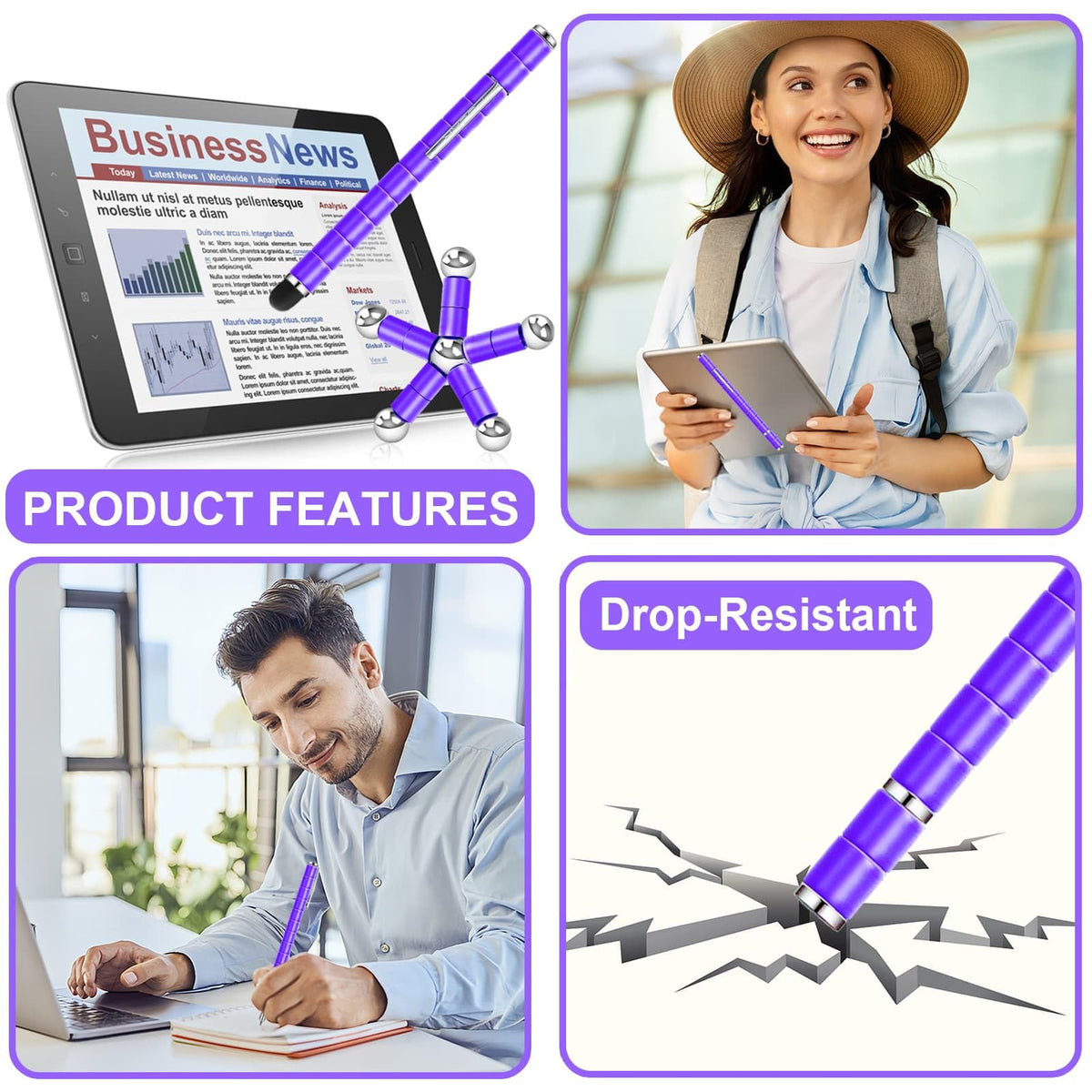 YYMHMF Fidget Pen – Multifunction Writing & Fidget Gadget for Teens & Adults