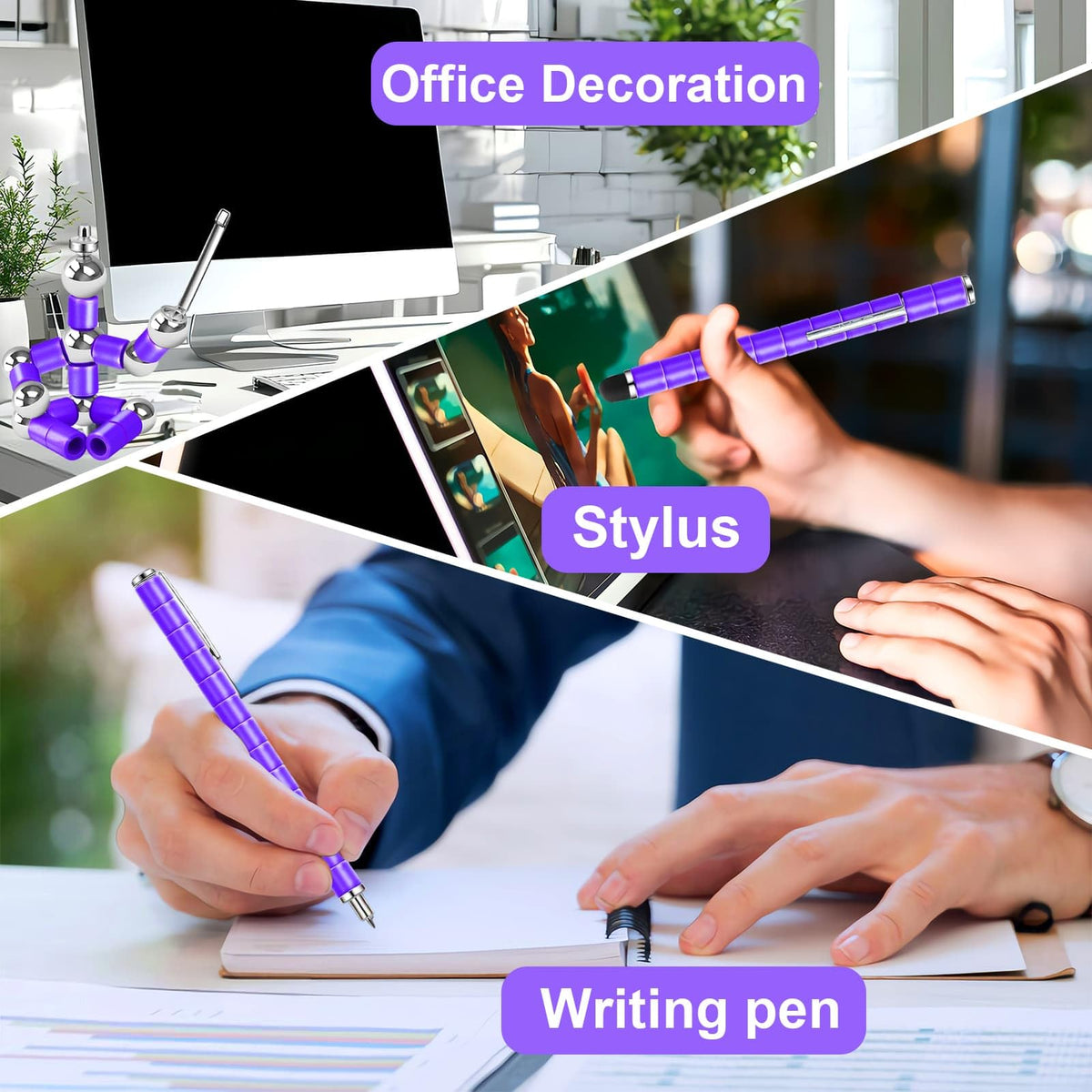 YYMHMF Fidget Pen – Multifunction Writing & Fidget Gadget for Teens & Adults