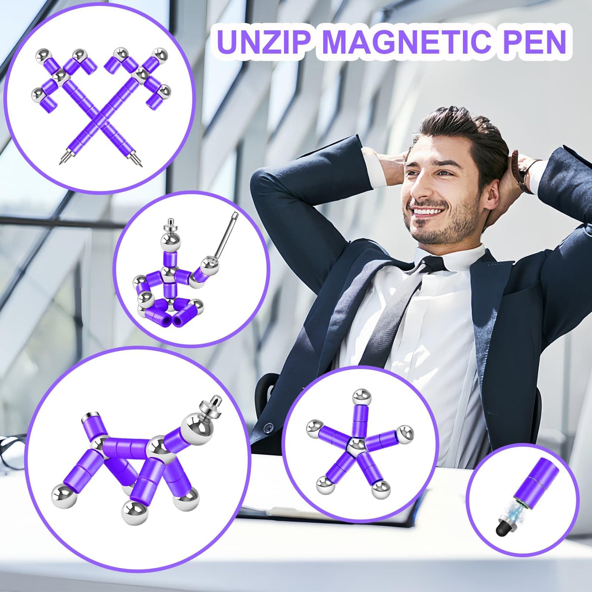 YYMHMF Fidget Pen – Multifunction Writing & Fidget Gadget for Teens & Adults