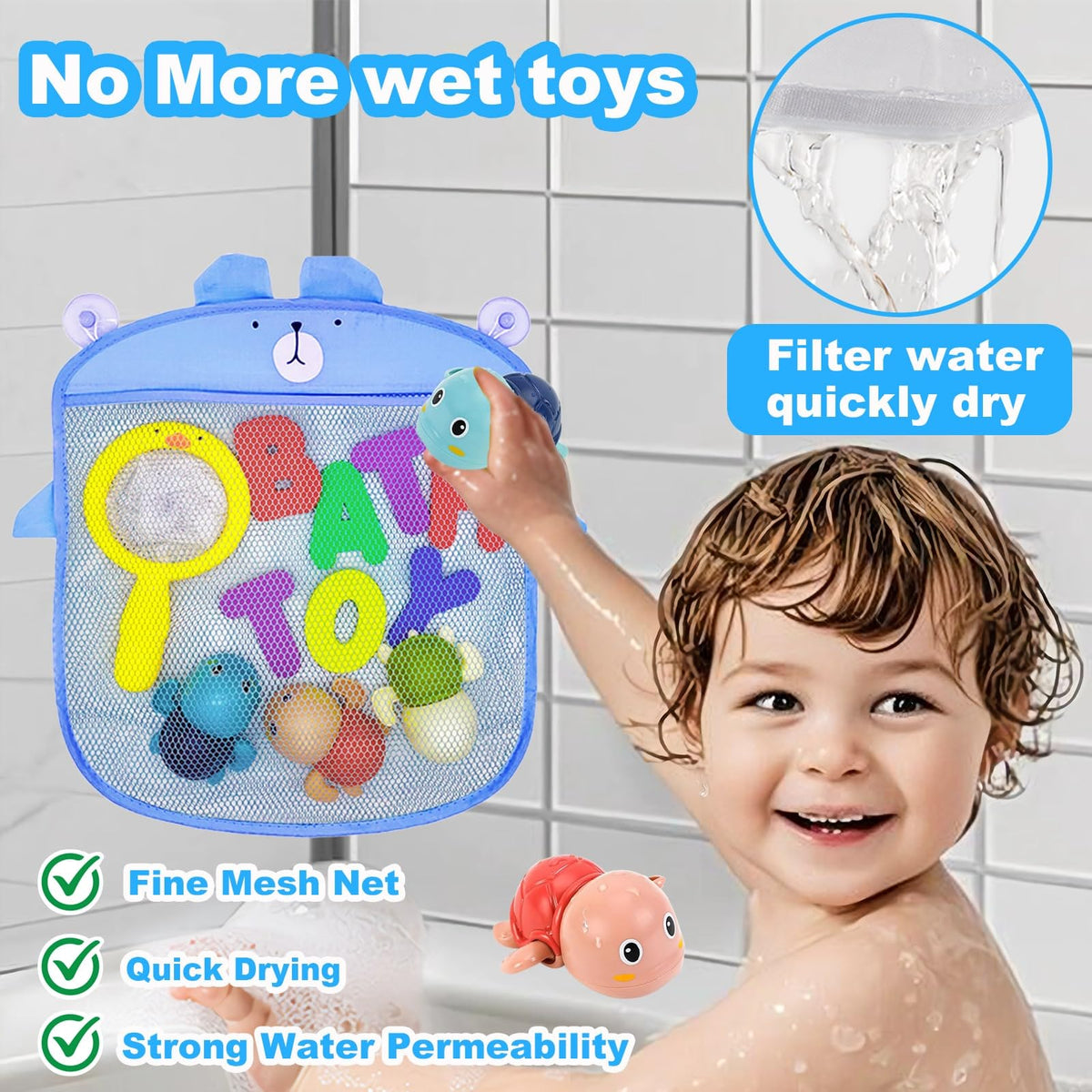 YYMHMF Bath Toys for Toddlers 1-3 | Foam ABC Letters & Numbers Set