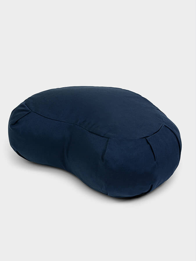 Yoga Studio European Organic Buckwheat Zafu Crescent Cushion
