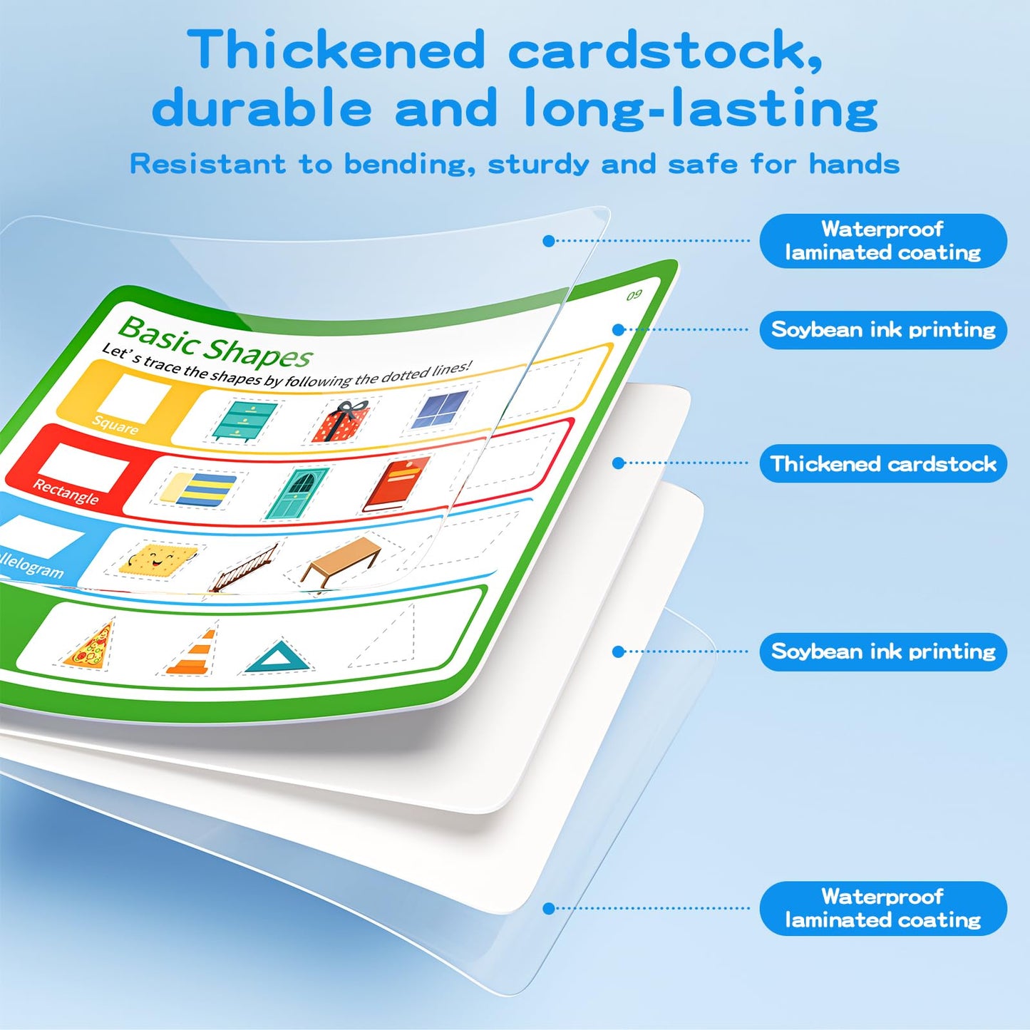 YySiRui Preschool Learning Activities Kit – Tracing Books for Kids 3+